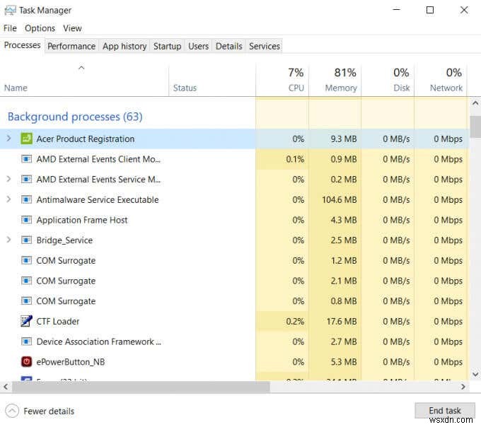 Windows10のタスクマネージャーでプロセスの優先度を設定する方法 