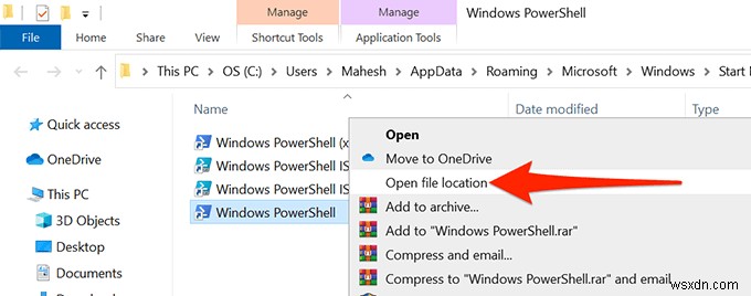 コマンドプロンプトとPowerShellキーボード/デスクトップショートカットを設定する方法 