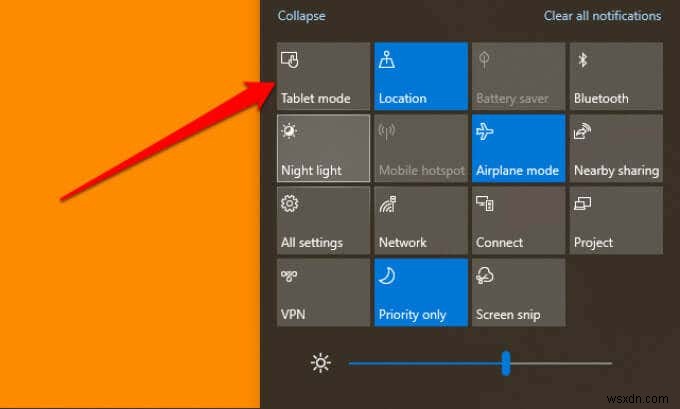 Windows 10タブレットモード：概要と使用方法