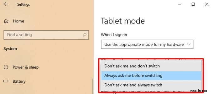 Windows 10タブレットモード：概要と使用方法