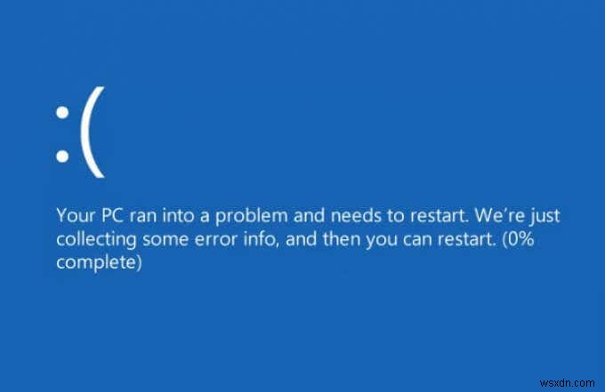 カーネルセキュリティチェックの失敗を修正する方法BSOD 