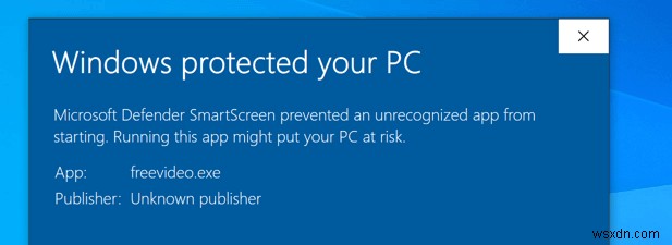 Windows Smartscreenとは何ですか？それは安全ですか？ 