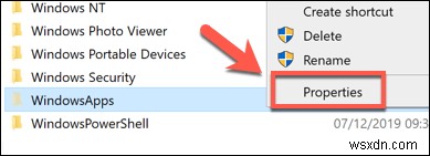 Windows10でWindowsappsフォルダーにアクセスする方法 