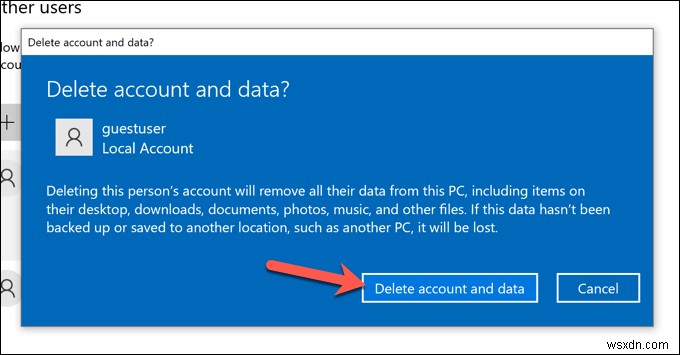 Windows10でユーザープロファイルを削除する方法 