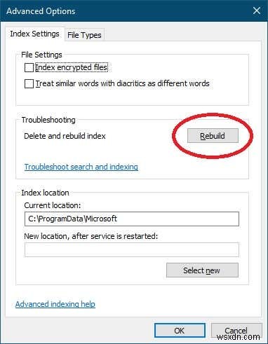 Microsoft Windows Searchインデクサーとは何ですか？ 