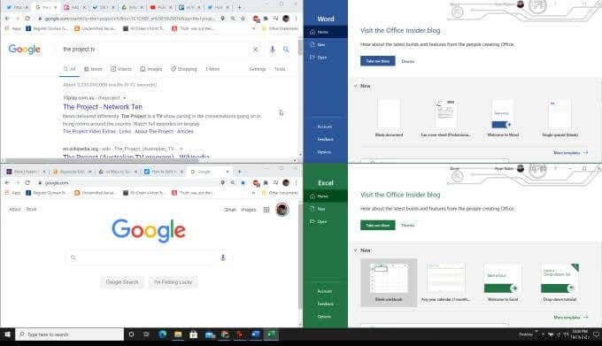 Windows10で画面を分割する方法 