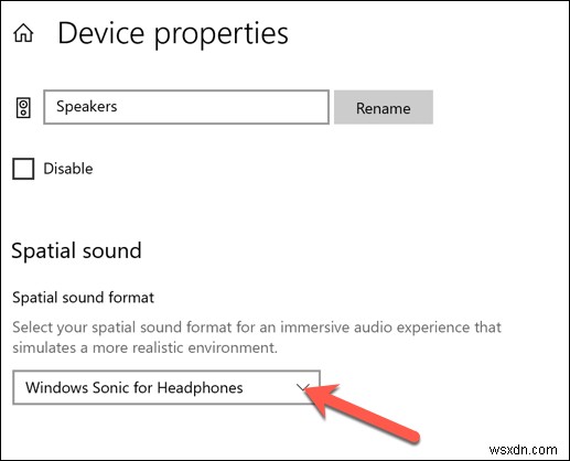 Windows10でヘッドフォン用にWindowsSonicをセットアップする方法 