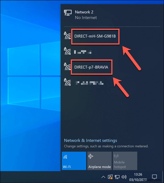 Windows 10でのWiFiDirectとは（およびその使用方法） 