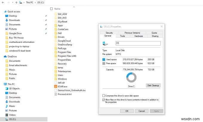 Windowsドライブの空き領域からパーティションを作成する方法 