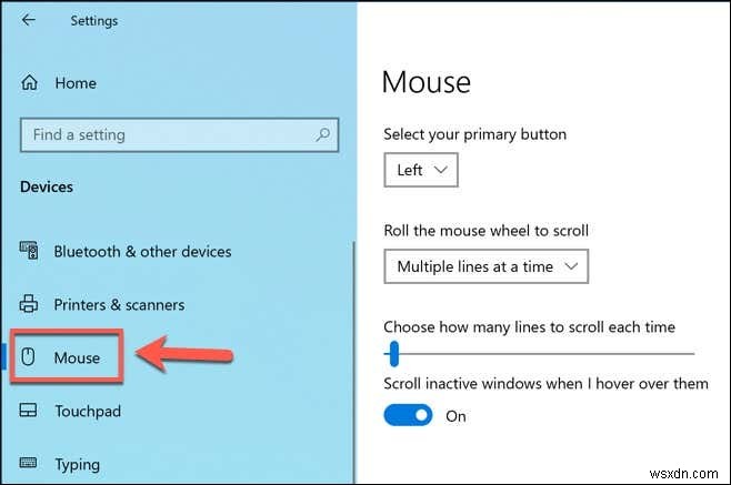 Windows10でマウスの速度を変更する方法 