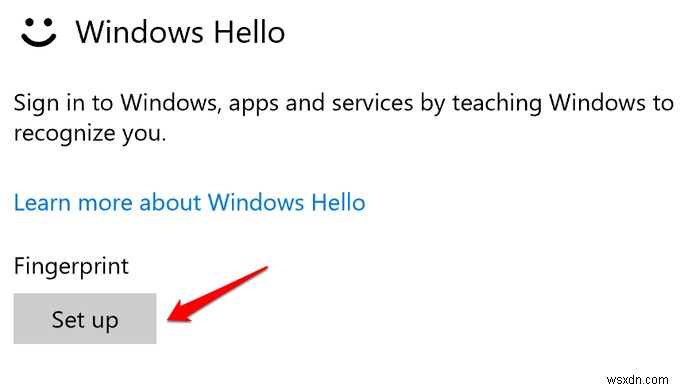 Windows10でWindowsHelloフィンガープリントが機能しない問題を修正する方法 