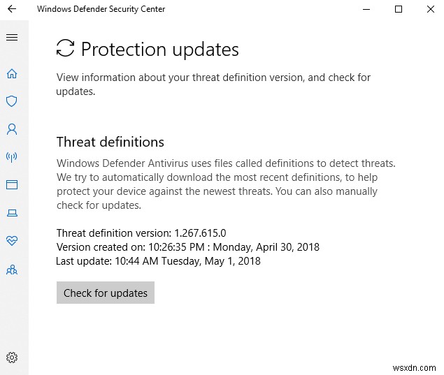 WindowsDefenderAntivirusの独自のスキャンスケジュールを設定する方法 