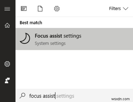 フォーカスアシストを使用してWindows10の通知を制御する 