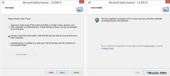 Windows Defender vs. Security Essentials vs Safety Scanner 