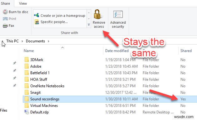 フォルダーがWindows10で共有されているかどうかを確認する方法 