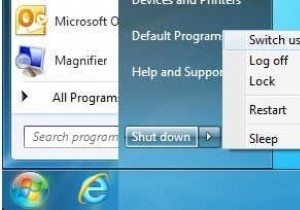 Windows 7で「ユーザーの切り替え」が無効・グレー表示になる原因と対処法