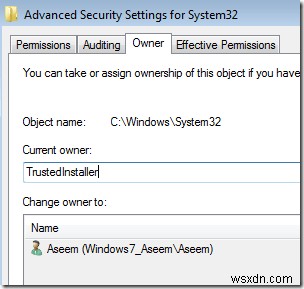 Windows 7/8/10 –TrustedInstallerによって保護されているファイルを削除する方法 