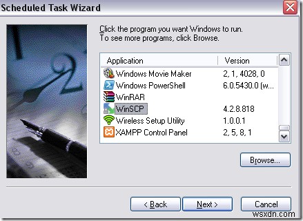 WindowsXPのスタートアップにプログラムを追加する方法 