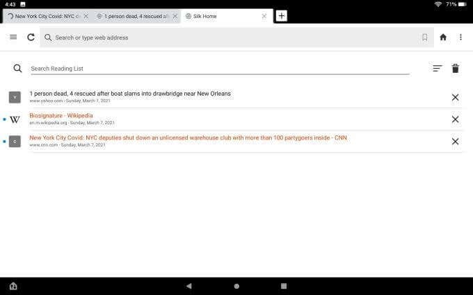 Amazon FireタブレットWebブラウザ：完全なユーザーガイド 