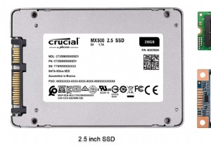 eMMCとSSD：違いは何ですか？ 