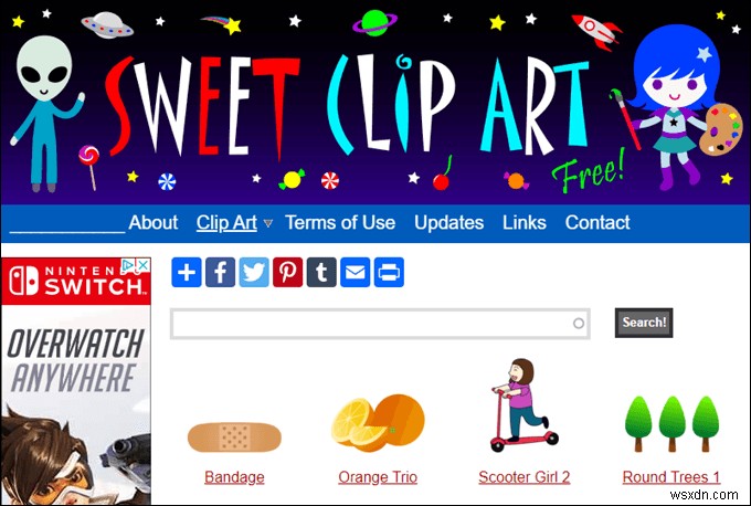 無料のクリップアートダウンロードのための15の最高のウェブサイト 