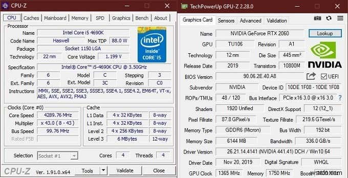 最高のCPU、ビデオカード、RAMチューニングユーティリティ 