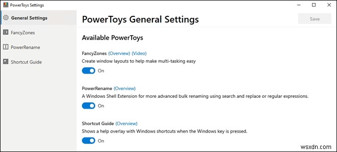 PowerToys ForWindows10とその使用方法 