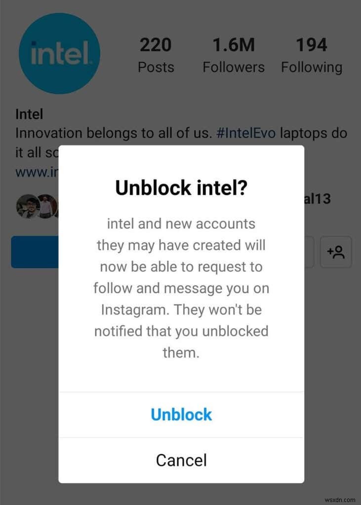 Facebook、Messenger、Instagram、WhatsAppで誰かのブロックを解除する方法 