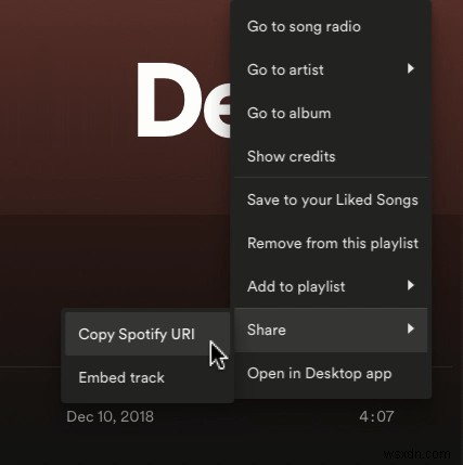 Spotifyコードを作成してスキャンする方法 