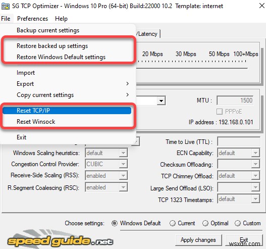 Windows10でTCP/IP設定を最適化する方法 