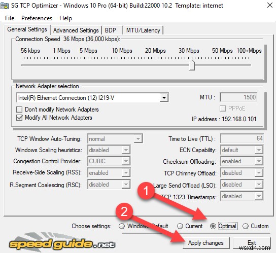 Windows10でTCP/IP設定を最適化する方法 