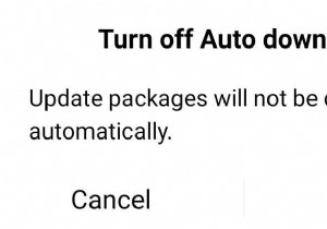 Androidで自動更新をオフにする方法 