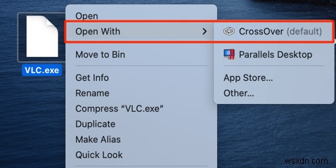 MacでEXEファイルを開く方法 
