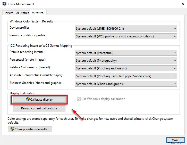 Windows11/10ガンマ設定を変更する方法 