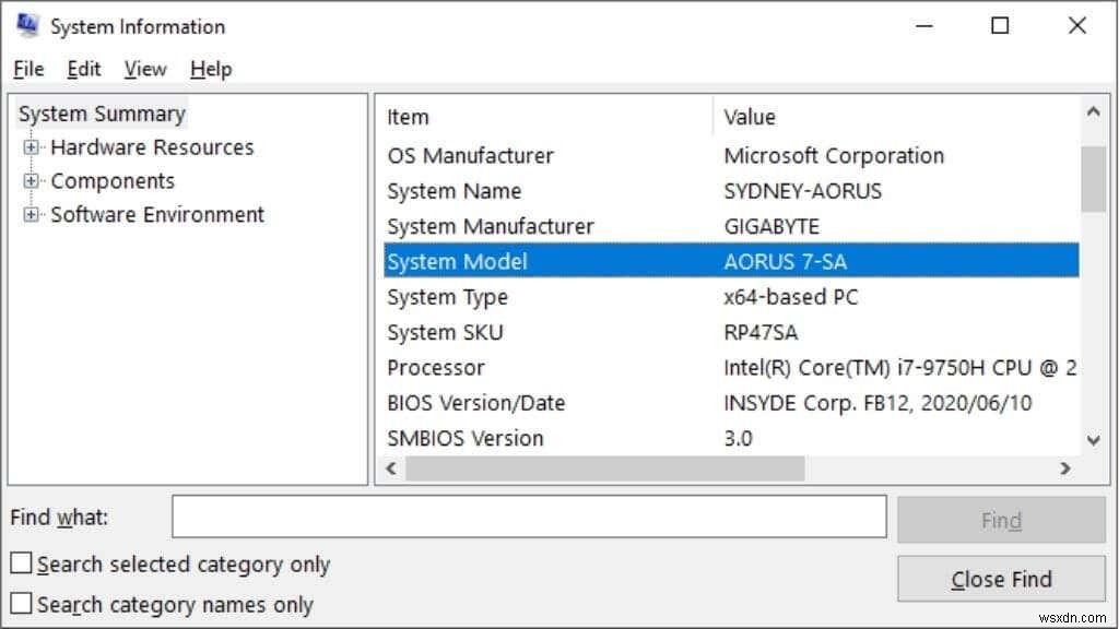 インストールしたマザーボードを確認する方法 