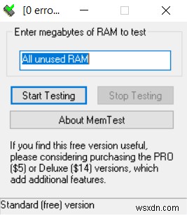 Windowsで不良メモリ（RAM）をテストする方法 
