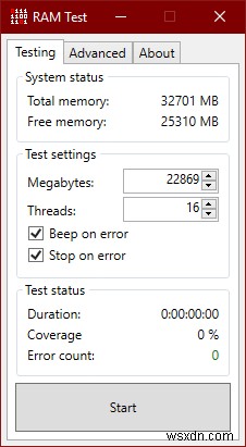 Windowsで不良メモリ（RAM）をテストする方法 