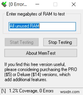 Windowsで不良メモリ（RAM）をテストする方法 