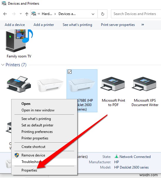 WindowsとMacでWiFiプリンターのIPアドレスを見つける方法 