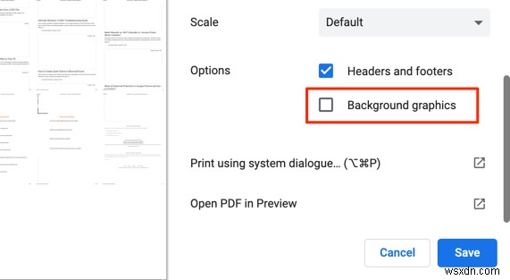 MacおよびWindowsでWebページをPDFとして保存する方法 