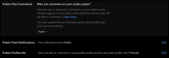 Facebookの投稿へのコメントをオフにする方法 