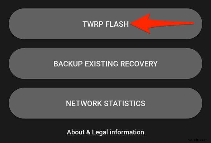 AndroidにTWRPリカバリをインストールする方法 