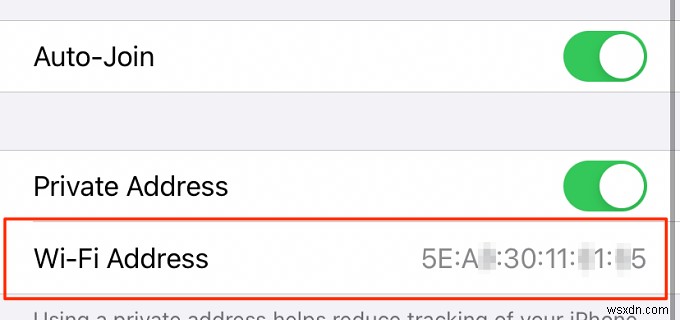 iPhone（iOS）およびAndroidデバイスでMACアドレスを見つける方法 