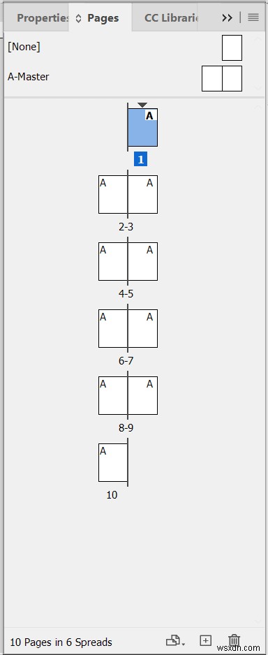 AdobeInDesignCCでマスターページを設定する方法 