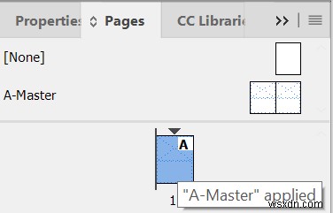 AdobeInDesignCCでマスターページを設定する方法 