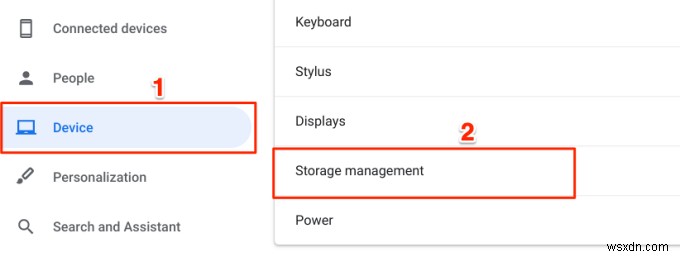 Chromebookの空き容量を増やす方法 