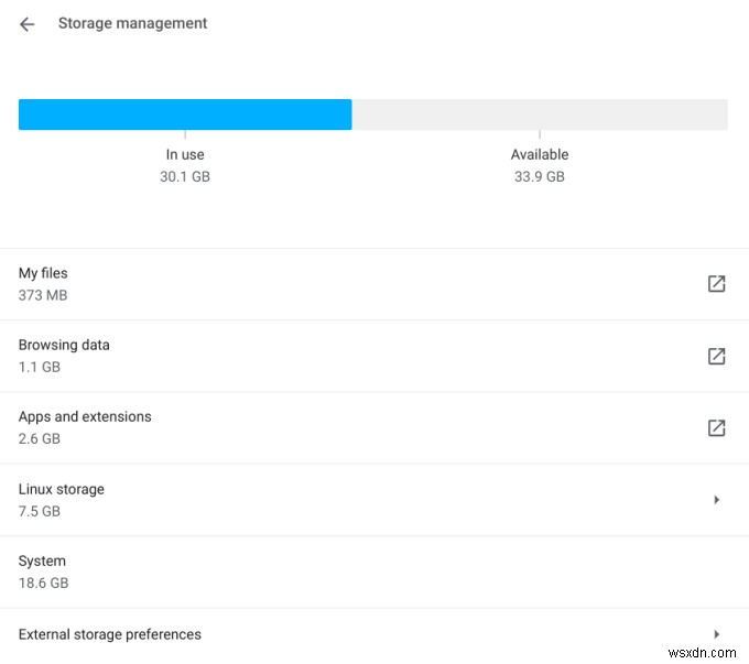 Chromebookの空き容量を増やす方法 