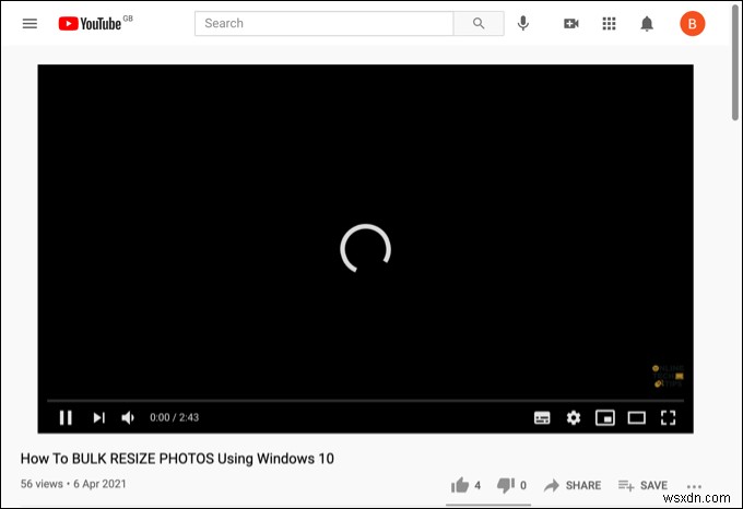YouTubeのブラックスクリーンエラーを修正する方法 