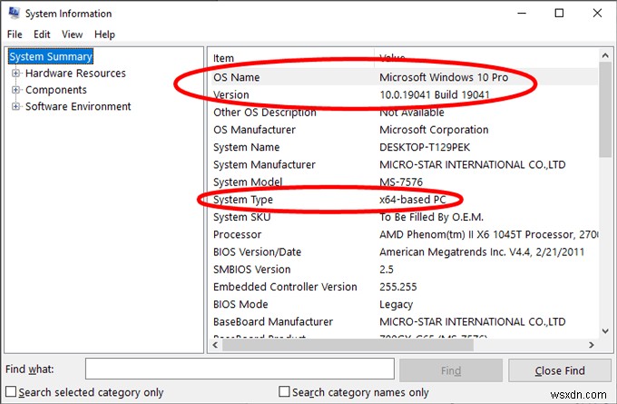 インストールしたWindowsのバージョンを確認する方法 