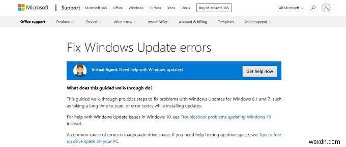 WindowsUpdateエラーを修正する方法 